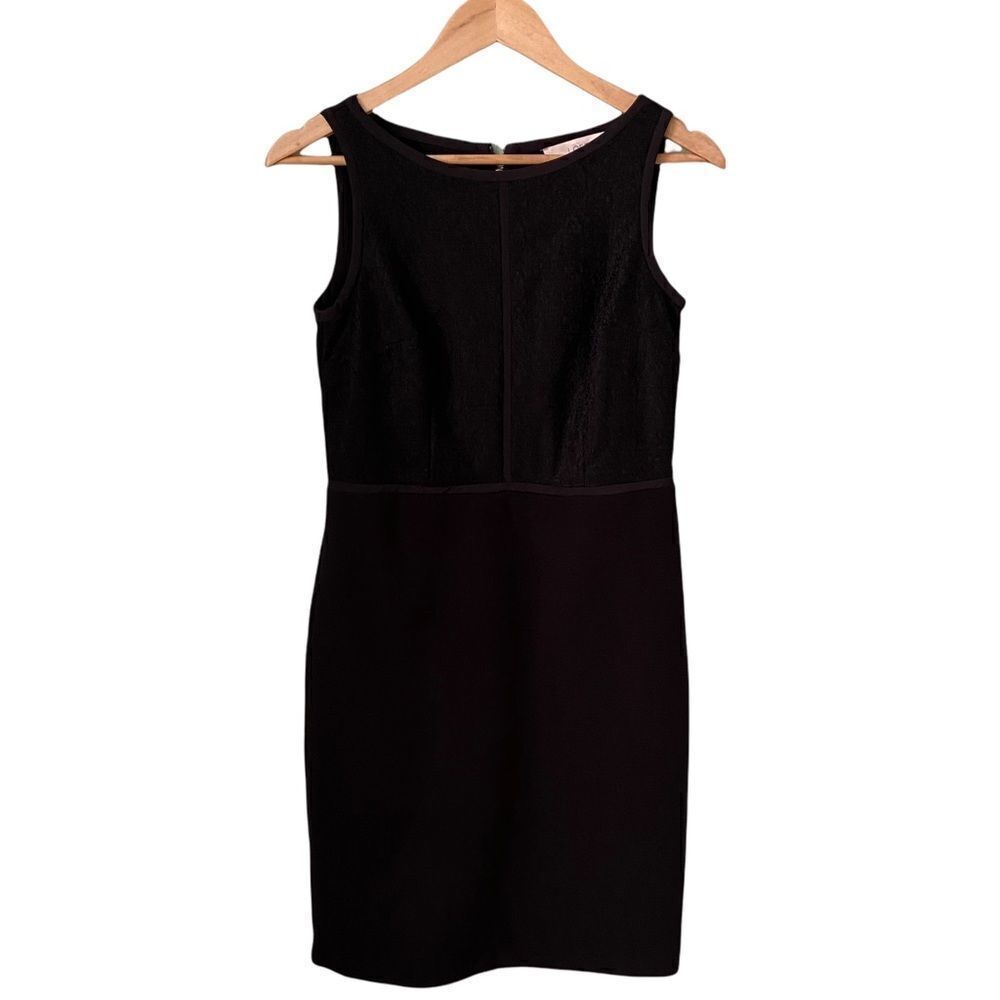 NEW Loft Black Sleeveless Work Dress in Size 0